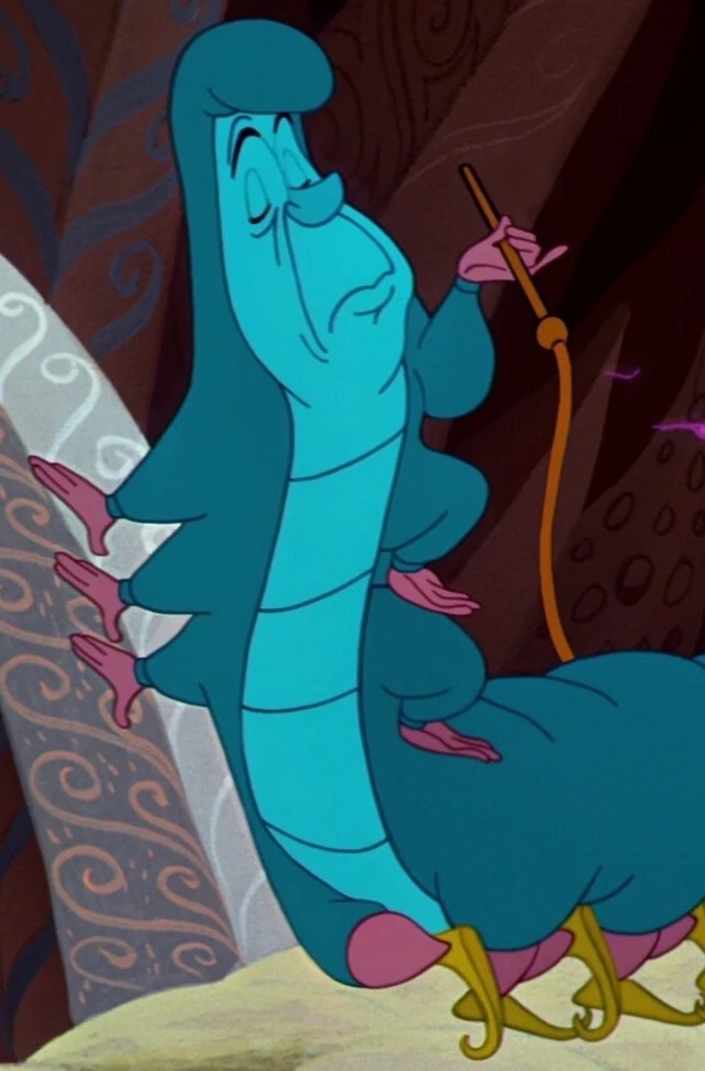 La Chenille bleue